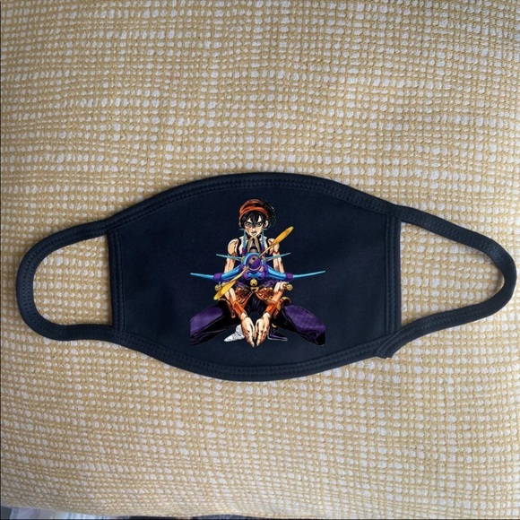 JoJo's Narancia Ghirga Anime Face Mask - Picture 2 of 2